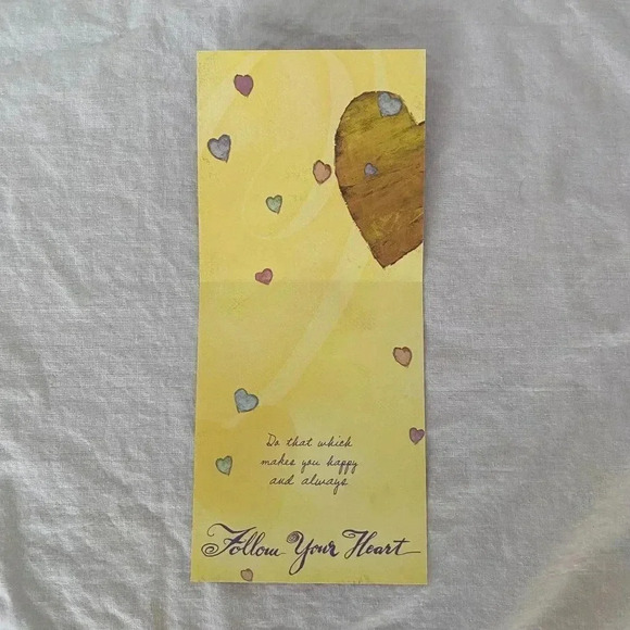 Vintage 6/pk INSPIRING WORDS Greeting Cards Leanin' Tree Flavia Weedn NOS - Picture 3 of 13